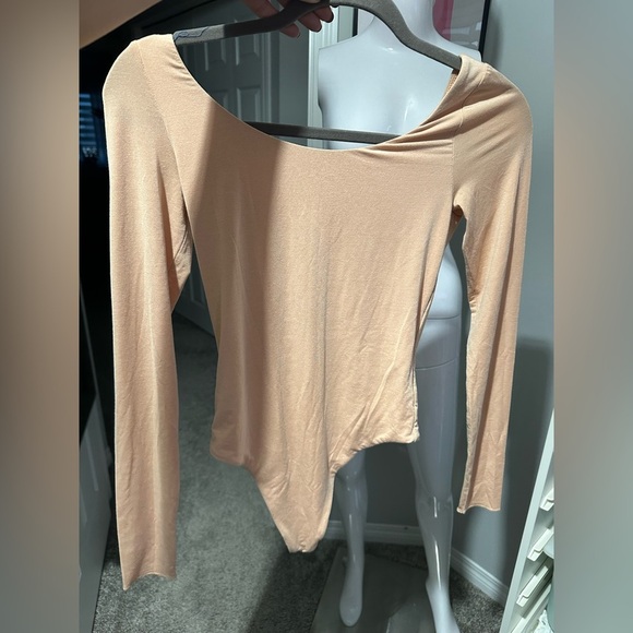 Wilfred Peach Long Sleeve Bodysuit - Picture 3 of 3